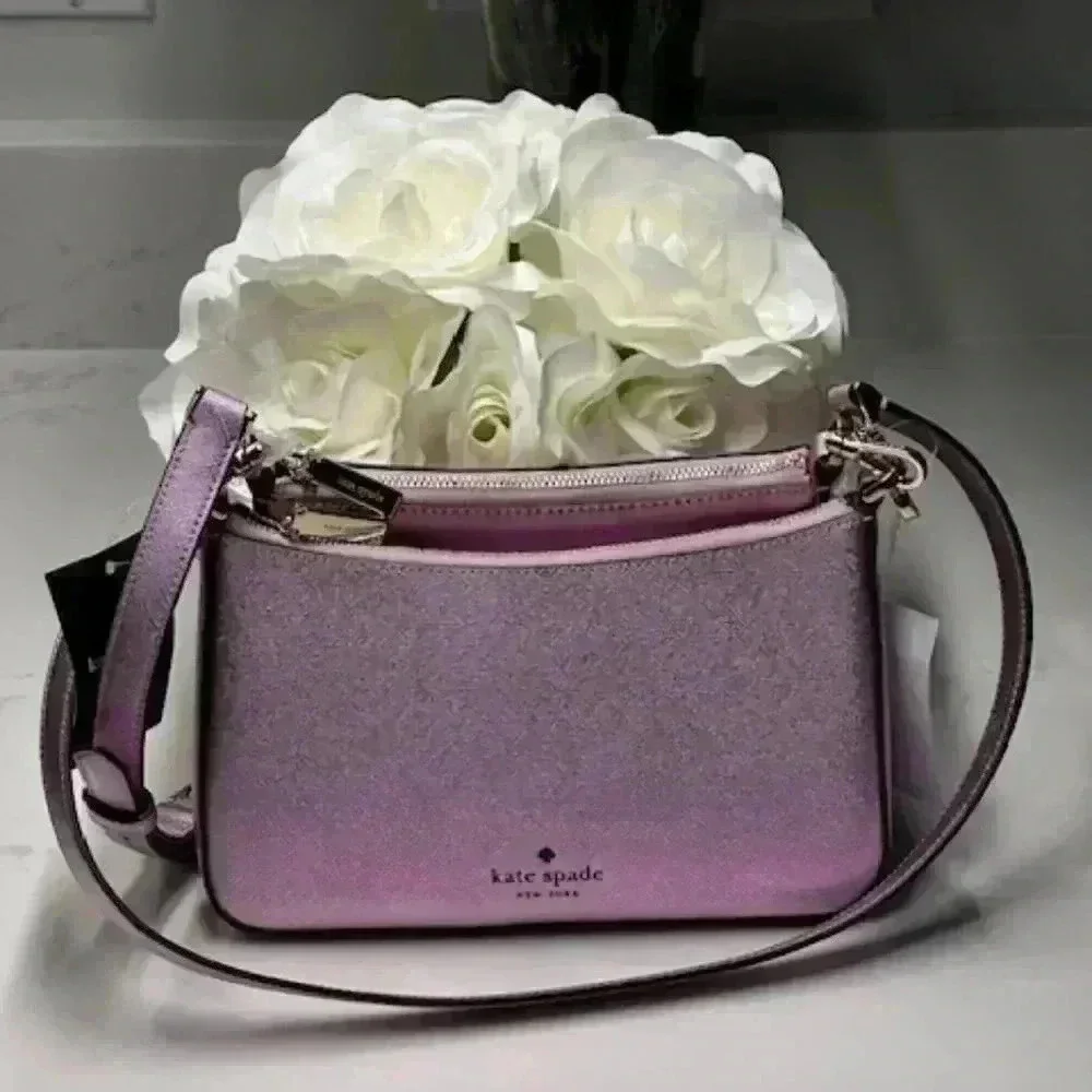 HOST PICK Kate Spade New York Quartz Duet (2 bags) Patent Crossbody Duo NWT